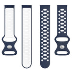 20mm 雙色鑽石矽膠錶帶，適用於 Samsung Galaxy Watch 5 40mm、Samsung Galaxy Watch 5 44mm、Samsung Galaxy Watch 5 Pro 45mm