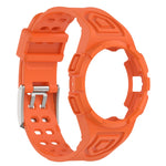 矽膠一體成型錶帶，適用於 Samsung Galaxy Watch5 40mm，適用於 Samsung Galaxy Watch5 44mm