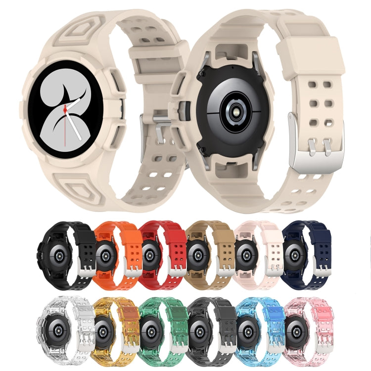 矽膠一體成型錶帶，適用於 Samsung Galaxy Watch5 40mm，適用於 Samsung Galaxy Watch5 44mm