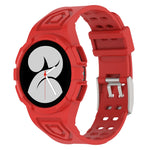 矽膠一體成型錶帶，適用於 Samsung Galaxy Watch5 40mm，適用於 Samsung Galaxy Watch5 44mm