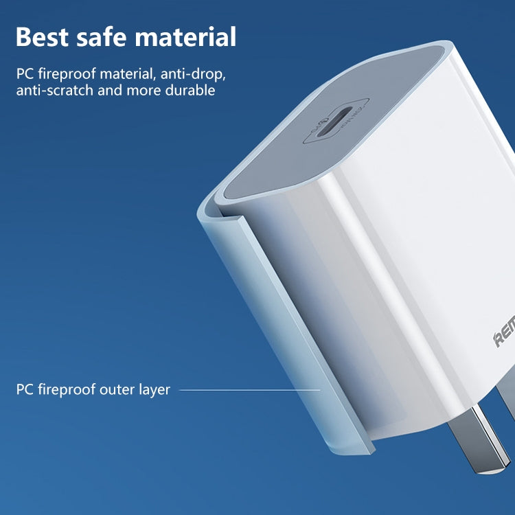 REMAX RP-U79 Speed系列 20W USB-C/Type-C多兼容快充充電器，中規插頭，歐規插頭，英規插頭