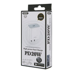 REMAX RP-U79 Speed系列 20W USB-C/Type-C多兼容快充充電器，中規插頭，歐規插頭，英規插頭