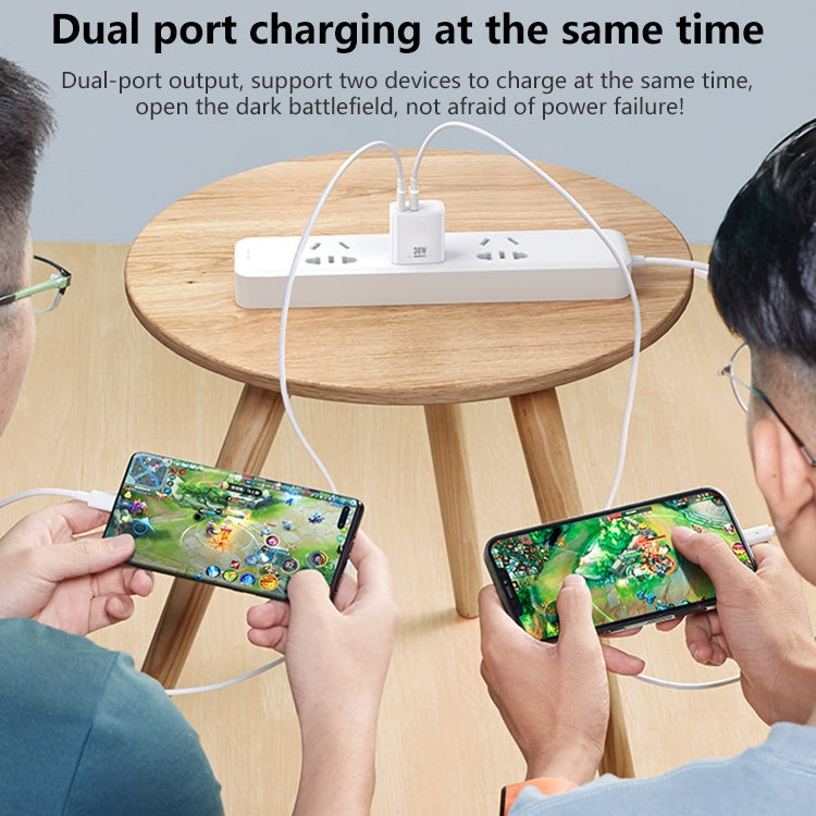 REMAX RP-U82 30W USB+USB-C/Type-C 雙介面快速充電器，中國插頭，英國插頭，美國插頭