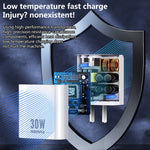 REMAX RP-U82 30W USB+USB-C/Type-C 雙介面快速充電器，中國插頭，英國插頭，美國插頭