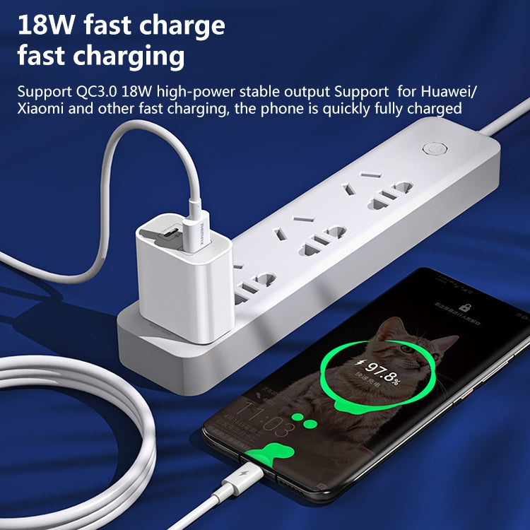 REMAX RP-U68 20W USB+USB-C/Type-C 雙介面快速充電器組，中國插頭，歐盟插頭，英國插頭，美國插頭