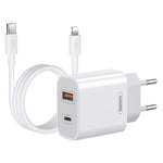 REMAX RP-U68 20W USB+USB-C/Type-C 雙介面快速充電器組，中國插頭，歐盟插頭，英國插頭，美國插頭