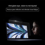 9H 防爆鋼化玻璃膜，適用於 MacBook Air 13.6 吋 A2681 / A3449，1 片裝，2 片裝，25 片裝