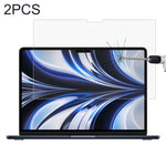 9H 防爆鋼化玻璃膜，適用於 MacBook Air 13.6 吋 A2681 / A3449，1 片裝，2 片裝，25 片裝