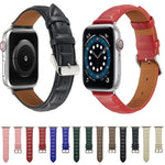 真皮錶帶，適用於Apple Watch Series，7 45mm / 6&SE&5&4 44mm / 3&2&1 42mm，7 41mm / 6&SE&5&4 40mm / 3&2&1 38mm