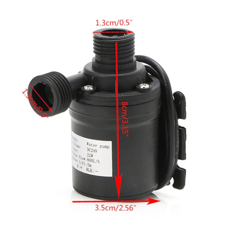 無刷馬達潛水泵，DC12V 5.5米揚程，DC24V 5.5米揚程
