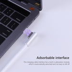 100W 5 針 MagSafe 2（T 形）轉 USB-C / Type-C PD 充電線，線長：1.8m，MagSafe 2（T 形）