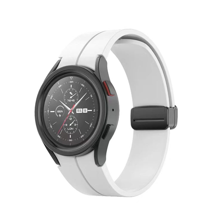 摺疊扣矽膠錶帶，適用於 Samsung Galaxy Watch5 40mm / 44mm / Pro 45mm