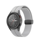 摺疊扣矽膠錶帶，適用於 Samsung Galaxy Watch5 40mm / 44mm / Pro 45mm