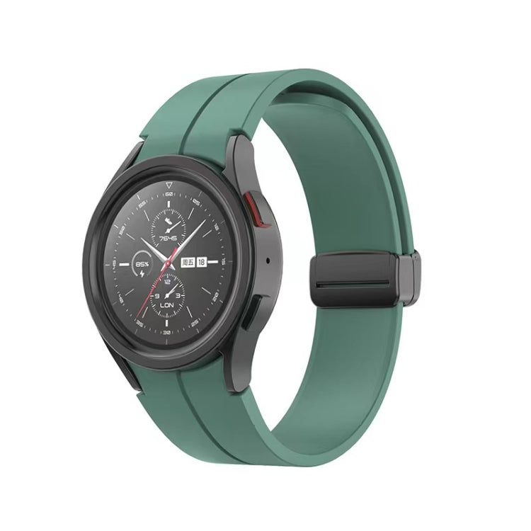 摺疊扣矽膠錶帶，適用於 Samsung Galaxy Watch5 40mm / 44mm / Pro 45mm