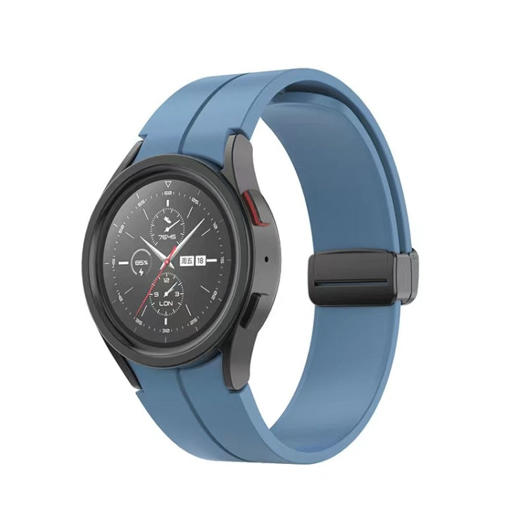 摺疊扣矽膠錶帶，適用於 Samsung Galaxy Watch5 40mm / 44mm / Pro 45mm
