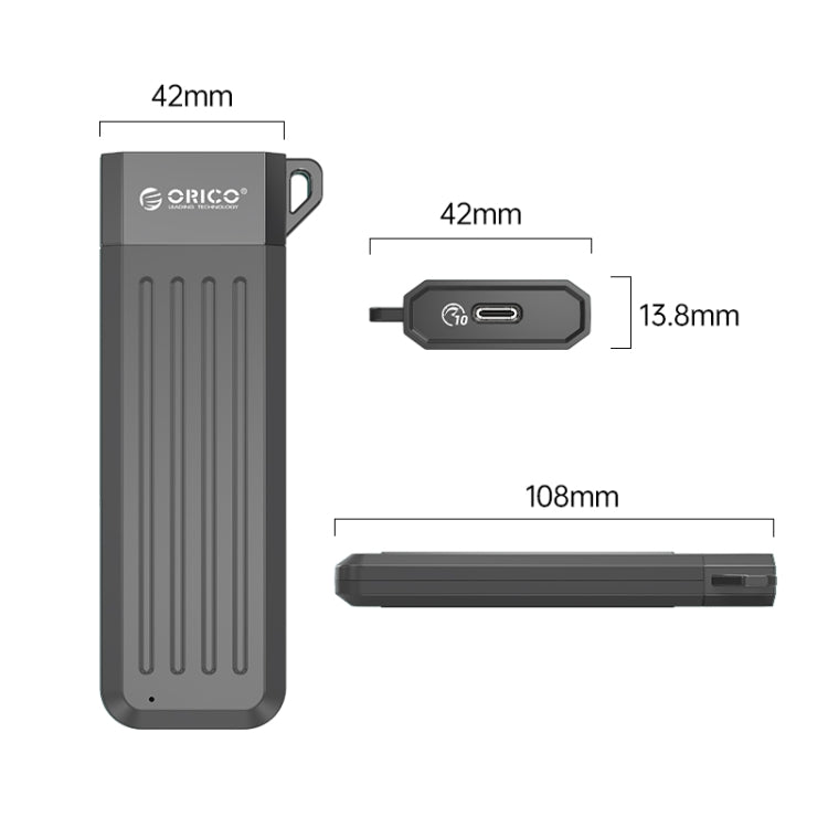 ORICO-USB3.1 Gen1 Type-C 6Gbps M.2 SATA SSD 外接盒