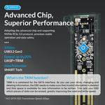 ORICO-USB3.1 Gen1 Type-C 6Gbps M.2 SATA SSD 外接盒