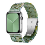 五珠樹脂錶帶，適用於 Apple Watch 系列，7 45mm / 6&SE&5&4 44mm / 3&2&1 42mm，7 41mm / 6&SE&5&4 40mm / 3&2&1 38mm
