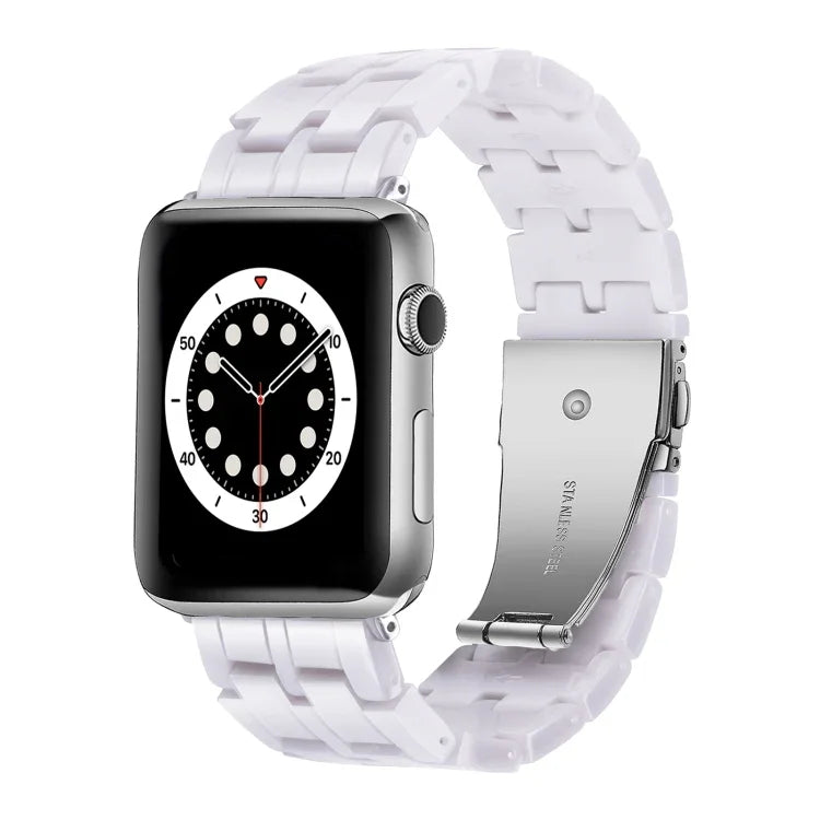 五珠樹脂錶帶，適用於 Apple Watch 系列，7 45mm / 6&SE&5&4 44mm / 3&2&1 42mm，7 41mm / 6&SE&5&4 40mm / 3&2&1 38mm