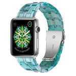 五珠樹脂錶帶，適用於 Apple Watch 系列，7 45mm / 6&SE&5&4 44mm / 3&2&1 42mm，7 41mm / 6&SE&5&4 40mm / 3&2&1 38mm