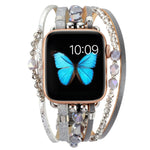 珠寶錶帶，適用於Apple Watch Series，7 45mm / 6&SE&5&4 44mm / 3&2&1 42mm，7 41mm / 6&SE&5&4 40mm / 3&2&1 38mm