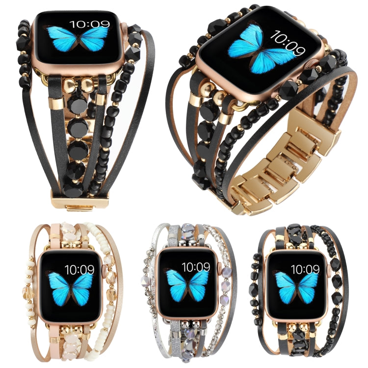 珠寶錶帶，適用於Apple Watch Series，7 45mm / 6&SE&5&4 44mm / 3&2&1 42mm，7 41mm / 6&SE&5&4 40mm / 3&2&1 38mm