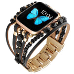 珠寶錶帶，適用於Apple Watch Series，7 45mm / 6&SE&5&4 44mm / 3&2&1 42mm，7 41mm / 6&SE&5&4 40mm / 3&2&1 38mm