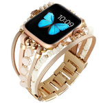 珠寶錶帶，適用於Apple Watch Series，7 45mm / 6&SE&5&4 44mm / 3&2&1 42mm，7 41mm / 6&SE&5&4 40mm / 3&2&1 38mm