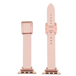 磁吸玫瑰金方形扣錶帶，適用於 Apple Watch 系列，7 45mm / 6&SE&5&4 44mm / 3&2&1 42mm，7 41mm / 6&SE&5&4 40mm / 3&2&1 38mm