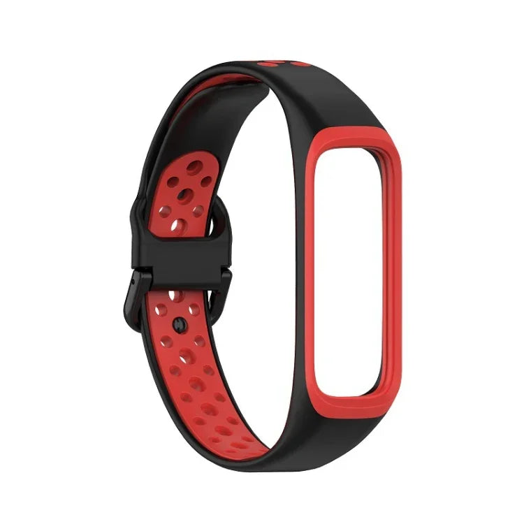 SM-R220 雙色矽膠錶帶，適用於 Samsung Galaxy Fit 2