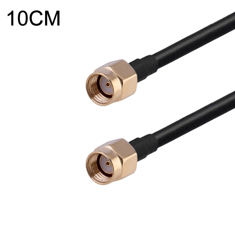 RG174 射頻同軸轉接線，長度：10cm，10cm RP-SMA 公對 RP-SMA 母，10cm RP-SMA 公對 RP-SMA 公，10cm RP-SMA 公對 SMA 母，10cm RP-SMA 公對 SMA 公，10cm SMA 公對 SMA 母，10cm SMA 公對 RP-SMA 母