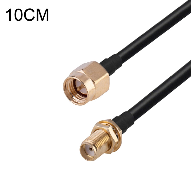 RG174 射頻同軸轉接線，長度：10cm，10cm RP-SMA 公對 RP-SMA 母，10cm RP-SMA 公對 RP-SMA 公，10cm RP-SMA 公對 SMA 母，10cm RP-SMA 公對 SMA 公，10cm SMA 公對 SMA 母，10cm SMA 公對 RP-SMA 母