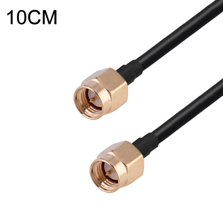 RG174 射頻同軸轉接線，長度：10cm，10cm RP-SMA 公對 RP-SMA 母，10cm RP-SMA 公對 RP-SMA 公，10cm RP-SMA 公對 SMA 母，10cm RP-SMA 公對 SMA 公，10cm SMA 公對 SMA 母，10cm SMA 公對 RP-SMA 母