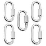 304不鏽鋼快速連接環跑道扣環，5個3.5mm，5個4mm，3個5mm，3個6mm，2個7mm，2個8mm，9mm，10mm