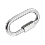 304不鏽鋼快速連接環跑道扣環，5個3.5mm，5個4mm，3個5mm，3個6mm，2個7mm，2個8mm，9mm，10mm