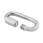 304不鏽鋼快速連接環跑道扣環，5個3.5mm，5個4mm，3個5mm，3個6mm，2個7mm，2個8mm，9mm，10mm