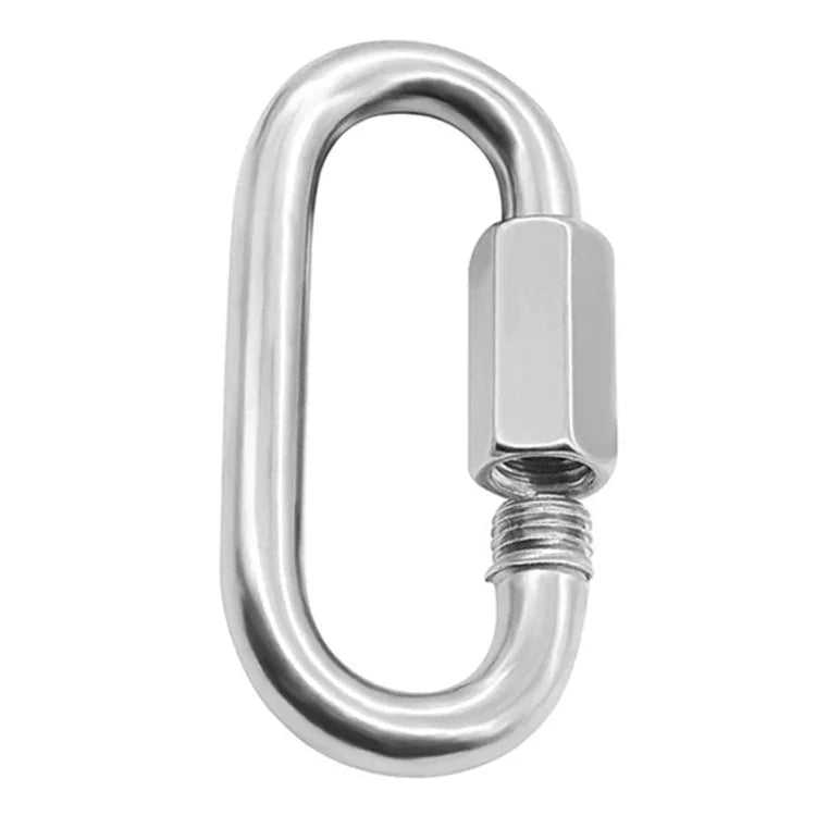 304不鏽鋼快速連接環跑道扣環，5個3.5mm，5個4mm，3個5mm，3個6mm，2個7mm，2個8mm，9mm，10mm