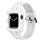 一體成型矽膠錶帶，適用於 Apple Watch 系列，7 45mm / 6&SE&5&4 44mm / 3&2&1 42mm，7 41mm / 6&SE&5&4 40mm / 3&2&1 38mm