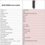 NEJE MASTER 3 Laser Engraver with N30820 Laser Module, MASTER 3 with N30820 (EU Plug), MASTER 3 with N30820 (US Plug)