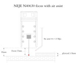 NEJE MASTER 3 Plus 雷射雕刻機搭配 N40630 雷射模組，MASTER 3 Plus 搭配 N40630（歐規插頭），MASTER 3 Plus 搭配 N40630（美規插頭）