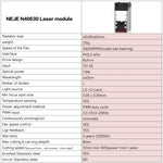 NEJE MASTER 3 Plus 雷射雕刻機搭配 N40630 雷射模組，MASTER 3 Plus 搭配 N40630（歐規插頭），MASTER 3 Plus 搭配 N40630（美規插頭）