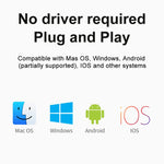 + Type-C + USB 母對 Type-C 多功能轉接器，DC5521 / 5525，DC7406，DC7909，方形埠
