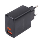 LZ-1130 PD 20W Type-C+QC 3.0 USB 快速充電器，20W 歐盟插頭，20W 美國插頭