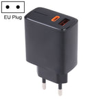 LZ-1130 PD 20W Type-C+QC 3.0 USB 快速充電器，20W 歐盟插頭，20W 美國插頭