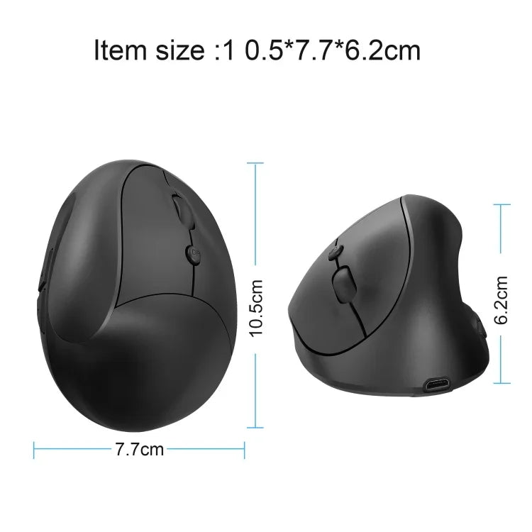 X10 2.4G 無線可充電直立人體工學遊戲滑鼠，X10 可充電版(黑色)，X10 可充電版(灰色)