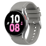 通用皮革紋理矽膠錶帶，適用於 Samsung Galaxy Watch5 / Watch5 Pro / Watch4