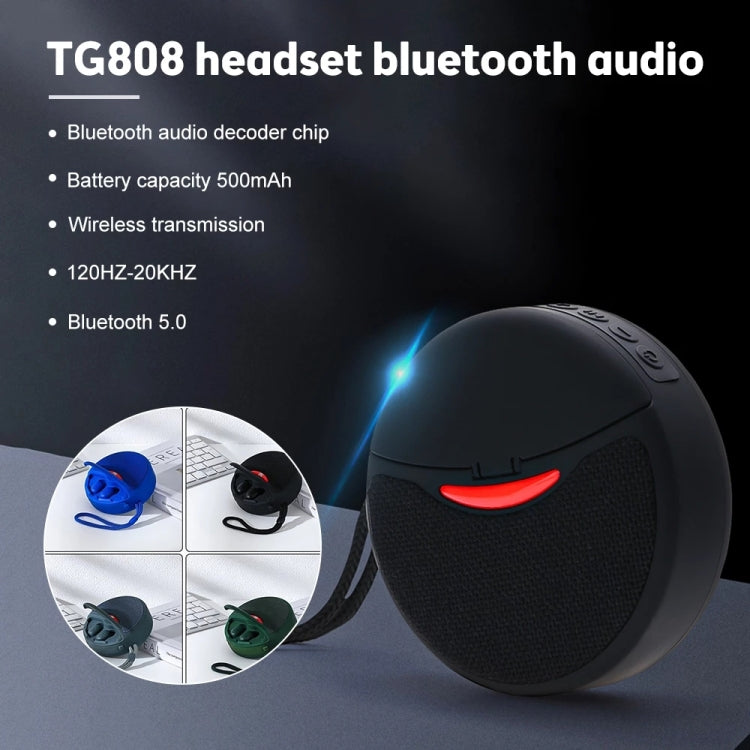T&G TG808 2合1迷你無線藍牙音箱無線耳機