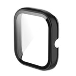 PC + Tempered Glass Integrated Protective Watch Case, For Amazfit Bip U / Bip U Pro / Pop / Pop Pro