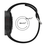 雙色條紋矽膠錶帶，適用於 Samsung Galaxy Watch5 / Watch5 Pro