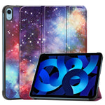 Custer Painted Leather Tablet Case with Holder, For  iPad 2025 / 2022